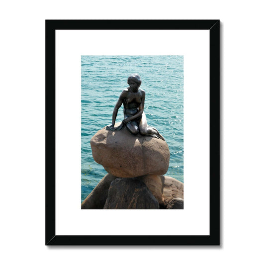 Little Mermaid Framed & Mounted Print