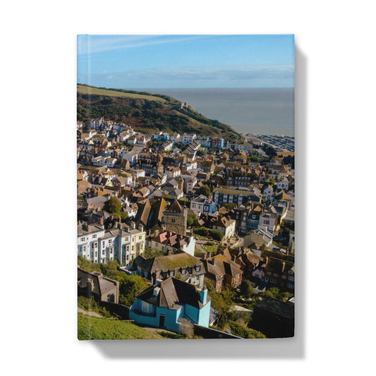 Hastings Old Town From The West Hill Hardback Journal